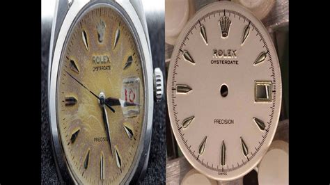 rolex dial repaint|where to buy a restored dial.